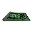 thumbnail image 2 of Ahgly Company Indoor Square Persian Emerald Green Traditional Area Rugs, 5' Square, 2 of 4