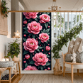 thumbnail image 5 of LUUFILx Pink Flower Banner Backdrop Floral Decoration for Party Supplies Wedding Events Photography Background Valentine's Day Decors Celebration Decor, 5 of 7