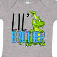 thumbnail image 4 of Inktastic Lil' Brother with Cute Green Alligators Boys or Girls Baby Bodysuit, 4 of 5
