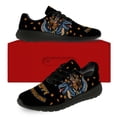 thumbnail image 3 of Uminder Womens Fashion Sneakers Thanksgiving Turkey Sneakers Black Shoes Size 7, 3 of 5