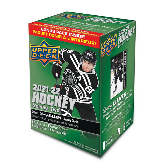 2021-2022 Upper Deck Series 2 Hockey 6-Pack Blaster Box