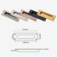 thumbnail image 2 of Door Pull​ Handles Recessed Flush Door Handle For Inset Sliding Pocket, 2 of 4
