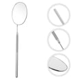 thumbnail image 3 of Stainless Steel Lash Mirror for Eyelash Extensions Makeup 4Pcs Pack, 3 of 5