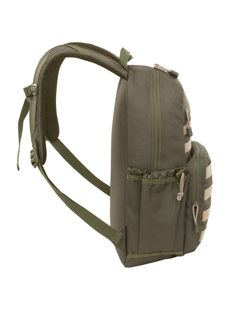 Outdoor Products Venture 17L Unisex Backpack, Green Polyester for