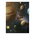 thumbnail image 3 of BCIIG Planets Star Space Art Wooden Jigsaw Puzzle Vertical Style Gift for Family Friends 500PCS, 3 of 8