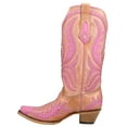 thumbnail image 3 of Corral Boots Womens Glow In The Dark Embroidered Snip Toe Cowboy  Mid Calf, 3 of 5