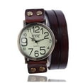 thumbnail image 1 of Reloj de Pulsera Vintage con Brazalete de Cuero Vacuno para Hombre y Mujer, Reloj de Cuarzo para Mujer, 1 of 2