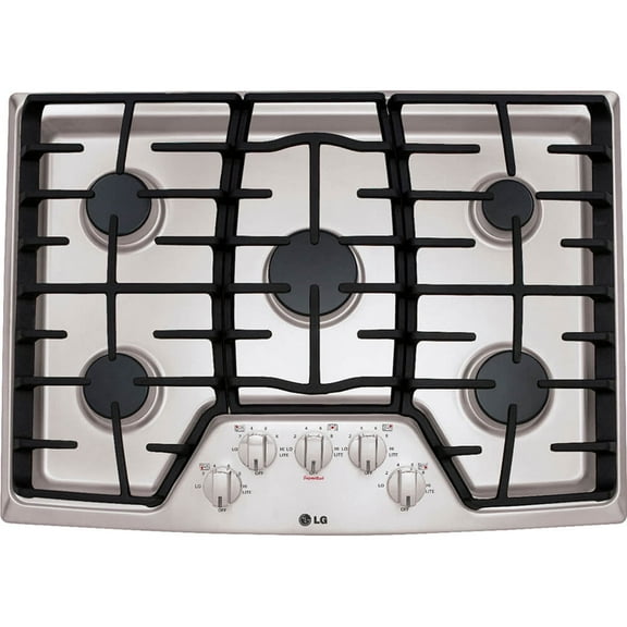 LG 30" Gas Cooktop LCG3011ST