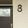 thumbnail image 4 of Modern Floating Acrylic House Numbers Digital Display Address Sign for Front Door Weatherproof Customizable Outdoor Home Decor 6 Inch, 4 of 5