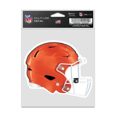 Wraft Fanatics 9416636950 3.75 x 5 in. Cleveland Browns Decal – Helmet Fan