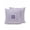 Purple, variant on Outdoor Pillows Waterproof, Sea Blue White Geometric Bedding Throw Pillows with Insert for Couch Sofa Bed, Square Minimalist Modern 12x20 Inch Pillowcases Decorative Camping Patio Pillow Set of 1
