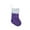 Purple, variant on chaungfeng 18 Inch Christmas Socks Sequin Stockings: Family Decor Hanging Ornament for Fireplace Xmas Season Glowing Sequin Party Decorative (Blue)