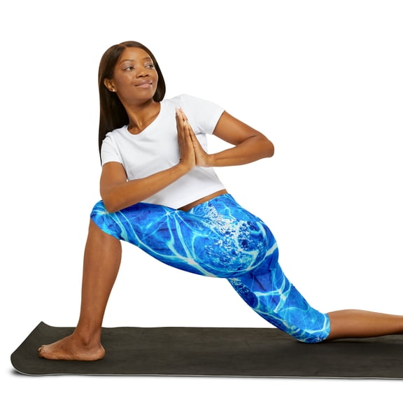 Yoga Capri Leggings (AOP)
