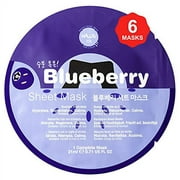 masque BAR Hallyu Blueberry Facial Sheet Mask (6 Pack)