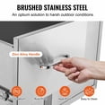 thumbnail image 3 of Outdoor Kitchen Drawers 32.5" BBQ Island Combo - Access Door & Double Drawers, Stainless Steel Handles, Paper Towel Rack, 3 of 7