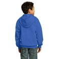thumbnail image 2 of Port & Company ® - Youth Core Fleece Full-Zip Hooded Sweatshirt. PC90YZH, 2 of 6