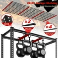 thumbnail image 4 of REIBII 78"H 6-Tier Storage Shelves for Garage Wire Shelving Units 3300LBS Adjustable Utility Shelf, 4 of 6