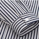 thumbnail image 4 of pstuiky manga larga para hombre, Camisa de manga larga con cuello vuelto, rayas y botones para hombre tops de invierno para hombre xl, 4 of 7