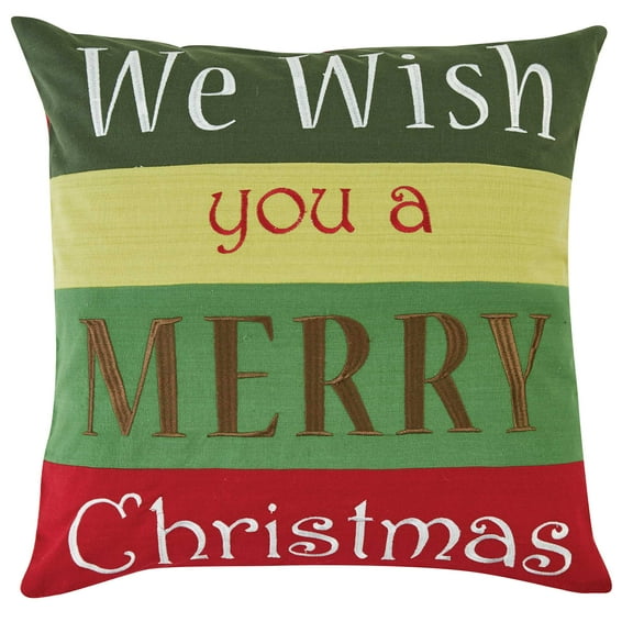 Park Designs We Wish You Christmas 20" Pillow Cover