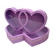 thumbnail image 4 of 2 cajas de regalo con forma de corazón para San Valentín, joyero, caja decorativa para dulces y flores. Púrpura, 4 of 9