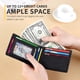 thumbnail image 2 of Cartera RUNBOX Slim de piel con bloqueo RFID para hombre, color negro, 2 of 6
