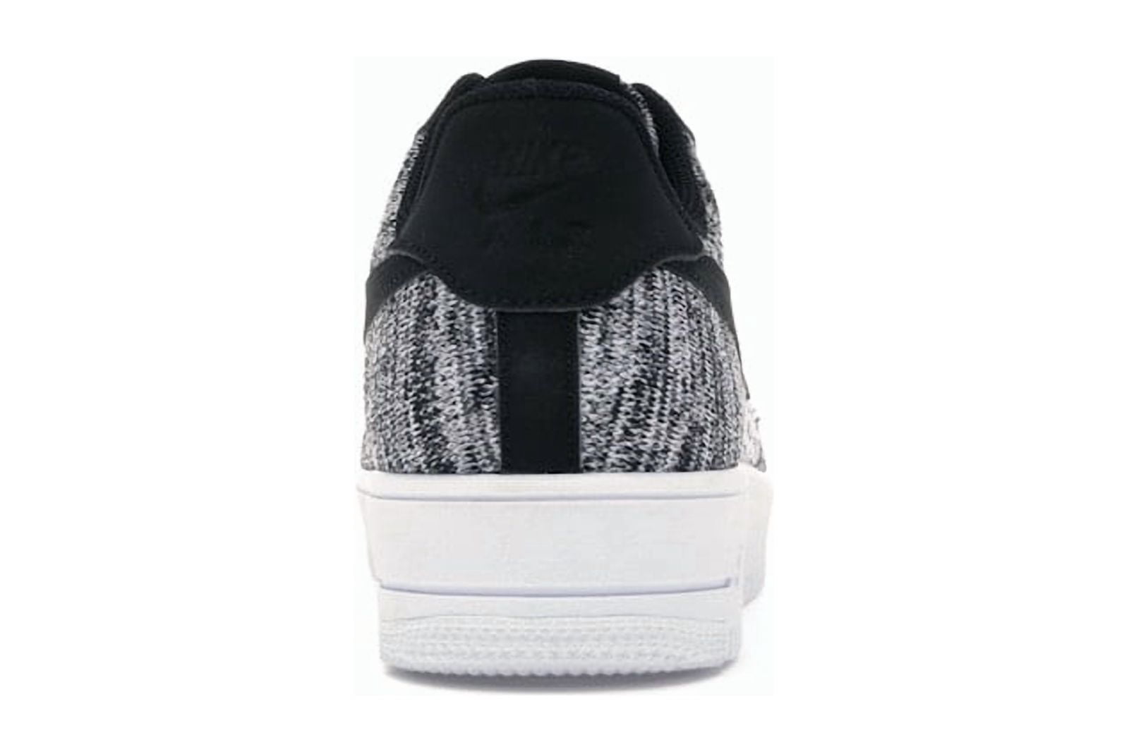 Nike Men's Air Force 1 Flyknit 2 Black Pure Platinum Shoes, from StockX