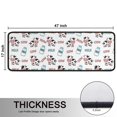 thumbnail image 5 of Kitchen Rugs Sets Of 2,White Cow Milk Pattern Anti Fatigue Kitchen Mat Rugs Non Slip Washable,Decorative Kitchen Floor Mats for Kitchen,Sink,Laundry,17"x47"+17"x47", 5 of 5