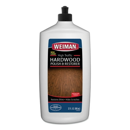 High Traffic Hardwood Polish and Restorer, 32 oz Squeeze (Best Hardwood Flooring For High Traffic Areas)