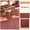 44 pieces - deep red, variant on 44pcs Interlocking Plastic Floor Tiles, 12-Inch Square - Waterproof All-Weather PP Material, Sturdy Interlocking Design for Easy Installation - Suitable for Patios, Pool Sides, Balconies, Backyards