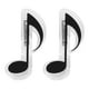 thumbnail image 4 of DQrwqpou Clips Papelería Clips Notas Musicales Multicolores para Cuaderno (negro) 2 Uds., 4 of 7