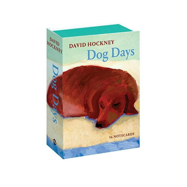 David Hockney Dog Days: Notecards (Other) - Walmart.com - Walmart.com