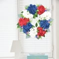 thumbnail image 3 of Primavera Verano floral Decoración de Simulación Coronas artificiales, 3 of 8