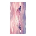 thumbnail image 3 of Ryvnso Butterfly on Starry Sky Oversized Beach Towel Microfiber Bath Blankets Swimming Fitness 37" x 74", 3 of 5