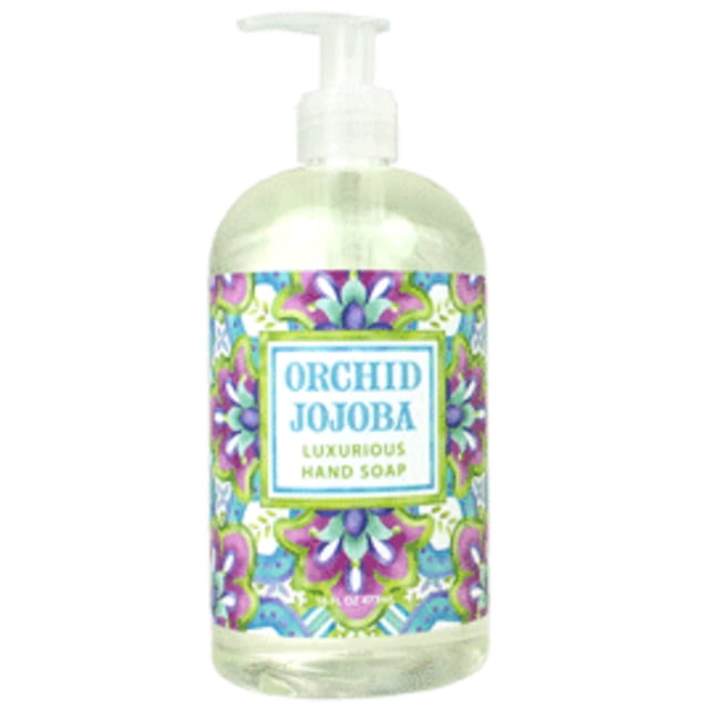 Greenwich Bay Trading Co. Jabón de manos de lujo 16 onzas Orquídea Jojoba