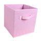 thumbnail image 2 of Cubo de almacenamiento plegable, cesta abierta, cesto de ropa plegable para la familia rosa, 2 of 9