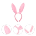 thumbnail image 2 of Miangastore 1Pcs Plush Design Rabbit Ear Headband Soft Fleece For Infants Toddlers Teens And Adults, 2 of 8