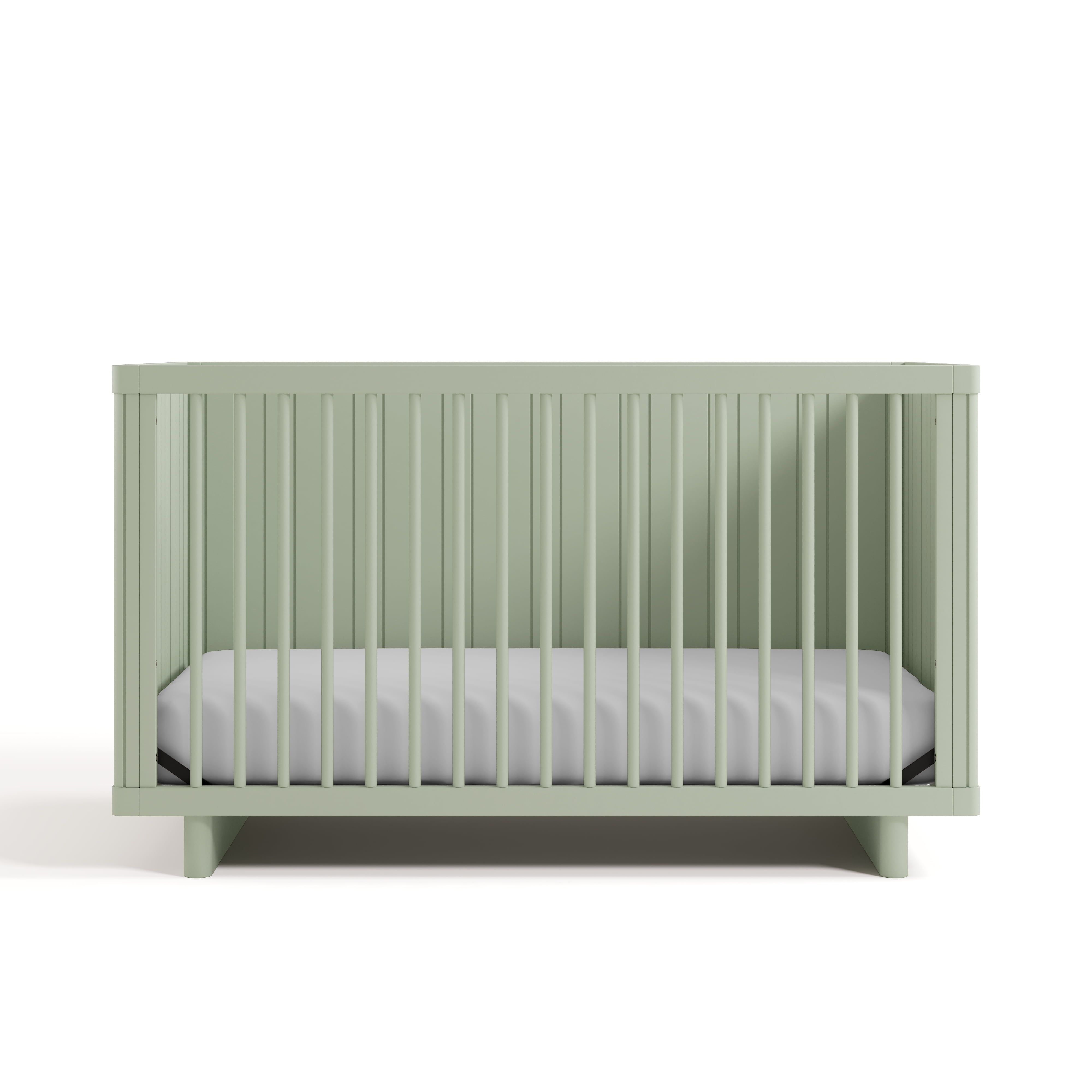 Art of Nursery by Storkcraft Kyoto Deluxe Convertible Crib with Bonus Toddler Guardrail, Sage