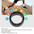 thumbnail image 3 of Smart Fitness Tracker , Stylish Smart  Temperature Monitoring  for Present Black,Gold, 3 of 7