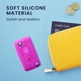 thumbnail image 4 of Hweilai Car Key Accessory Compatible with Peugeot Citroen Car Key 2-Button - Soft Silicone Car Key Case, 4 of 5