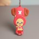 thumbnail image 1 of LLavero de Anime de una pieza, accesorios de goma, dibujos animados Kawaii, Luffy, Zoro, figuras, dijes, juguetes para niños, llaveros bonitos, 1 of 5