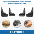 thumbnail image 5 of Unique Bargains Automotive Mud Guards Splash for Compatible for Kia Sportage 2023-2024, 5 of 7