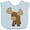 AE-Light Blue, variant on Inktastic Cute Moose Boys or Girls Baby Bib