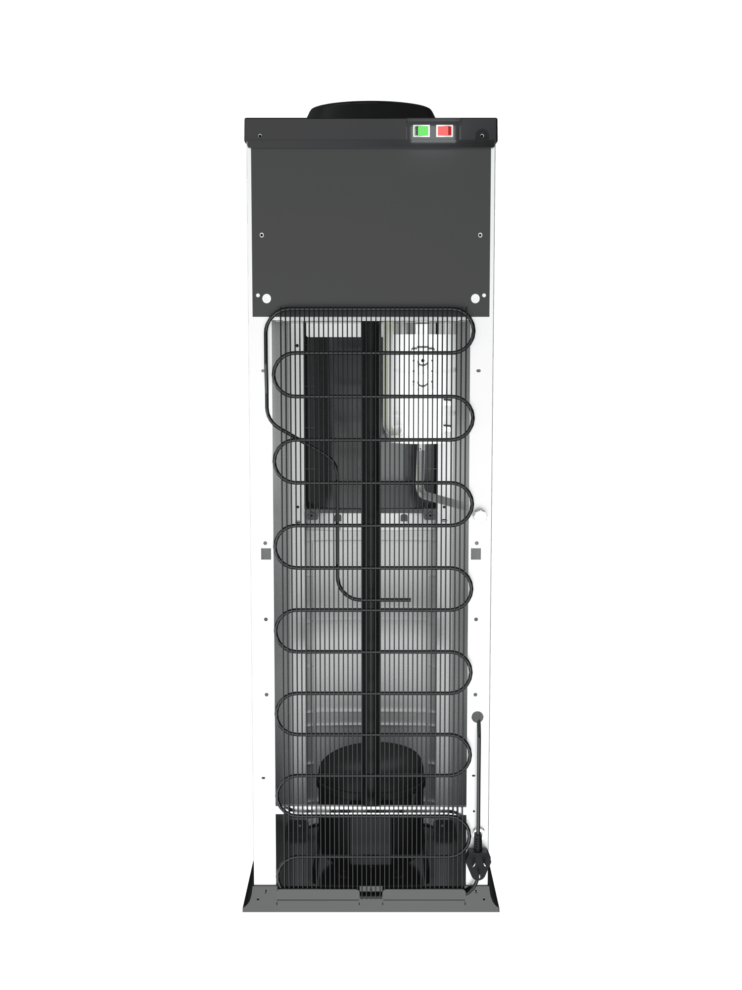 H2O-98 Top Load Water Dispenser in Black, Providing 40-48° F Cold Water, h2o, 40.5 inch Height