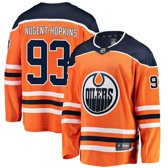 Ryan Nugent-Hopkins Edmonton Oilers NHL Fanatics Breakaway Home Jersey, XX-Large