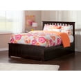 thumbnail image 4 of Mission Full Platform Bed with Matching Foot Board with Full Size Urban Trundle Bed in Espresso, 4 of 7