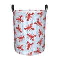 thumbnail image 2 of Cauagu Cartoon Lobsters 1 for Laundry Basket,Collapsible Organizer Basket for Storage Bin Toy Bins Gift Baskets Bedroom Clothes Children Nursery Hamper -Small, 2 of 7
