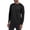 Black, variant on Men's Long Sleeve Athletic Shirts with Side Pocket and Raglan Sleeves Featuring UPF 50+ Sun Protection White XXL
