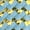 Blue-Gold, variant on INSPIRE CHIC Glitter Shiny Metallic Wavy Flat Shoelaces, Gold Silver Sequin Sparkling Shoestrings Laces for Sneakers 2 Pair Black-Silver 80cm/31.5"