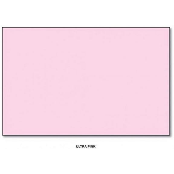 Mohawk BriteHue Bright Color Paper | Ultra Pink | 24lb Bond / 60lb Text Paper | 11" x 17" (Ledger Size) | 100 Sheets Per Pack