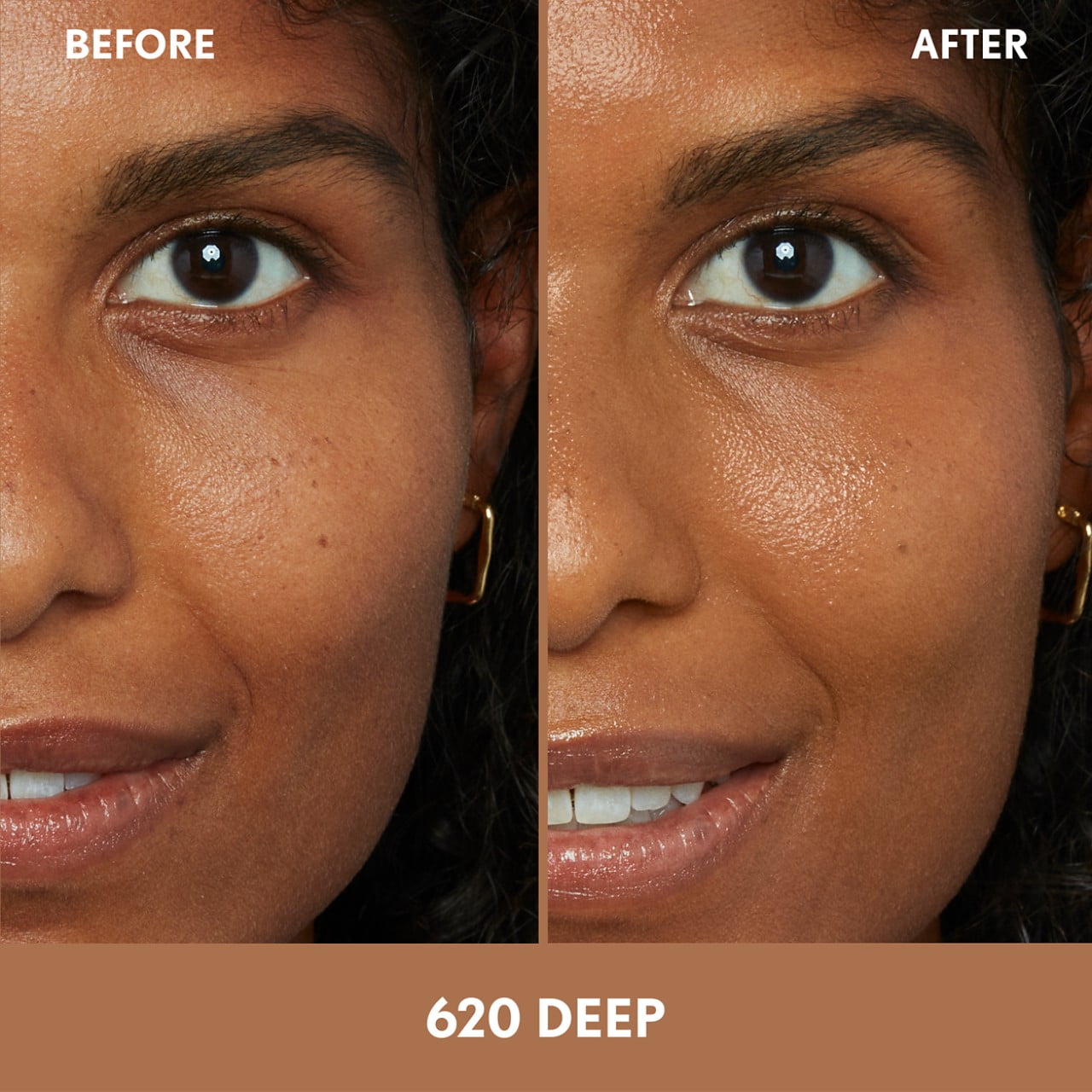 (3 pack) COVERGIRL Clean Fresh Nourishing Skin Tint, Dewy Finish, Deep, 1 fl oz (Packaging May Vary)
